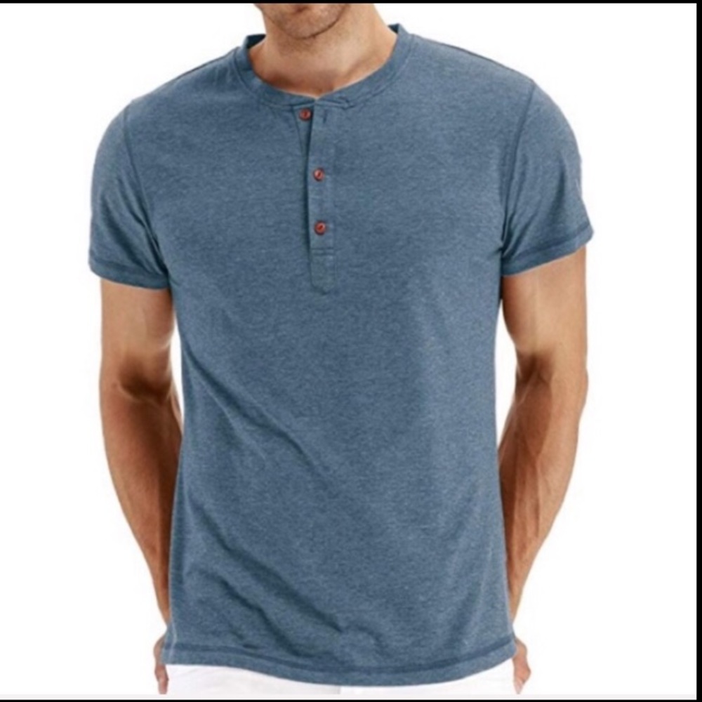 NWT Nitagut short sleeve Henley -XXL